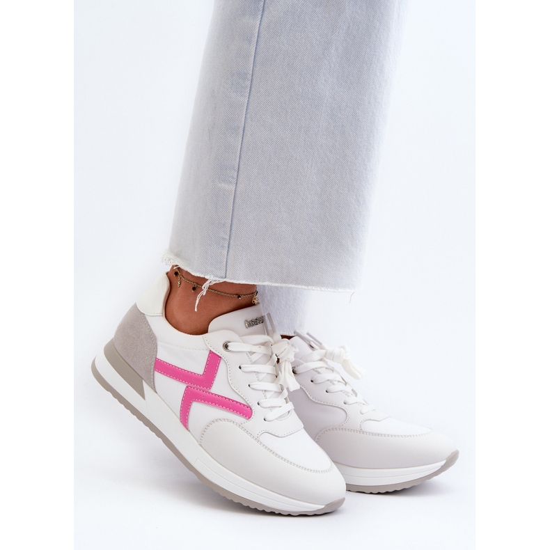 Zapatillas Mujer Plataforma INBLU IN000362 Blanco 2