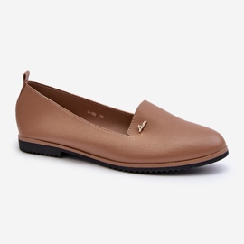 Mocasines Planos Mujer Marrón Enzla 2