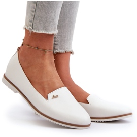 Mocasines Planos Mujer Blanco Enzla 9