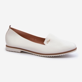 Mocasines Planos Mujer Blanco Enzla 1