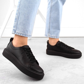 Deportivas plataforma negras Big Star NN274320 negro 2