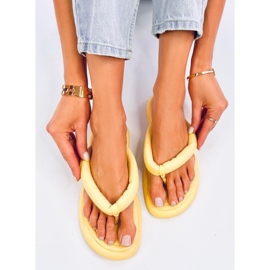 Chanclas de mujer Cliff Yellow amarillo 5
