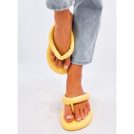 Chanclas de mujer Cliff Yellow amarillo 3