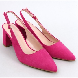 Salón Soheil Fucsia tacón abierto rosado 5