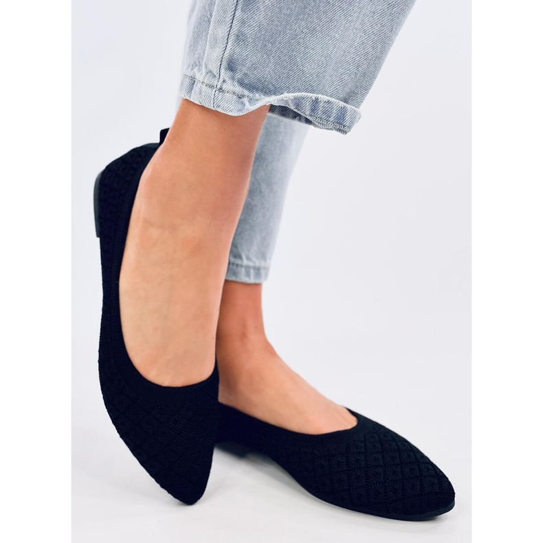 Balart Bailarinas calcetín negro almendra 1 Balart Bailarinas calcetín negro almendra 1