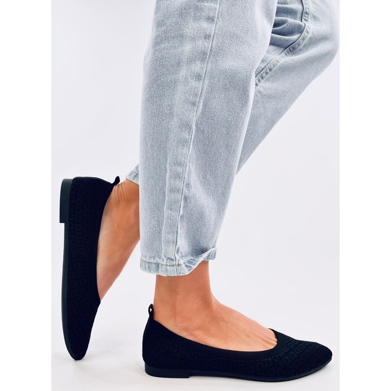 Balart Bailarinas calcetín negro almendra 2 Balart Bailarinas calcetín negro almendra 2