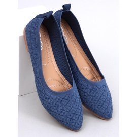 Balart Bailarinas calcetín azul almendra 5