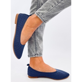Balart Bailarinas calcetín azul almendra 2