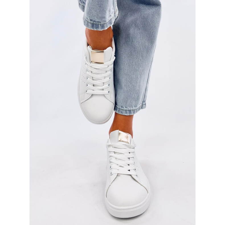 Zapatillas de mujer Helary BLANCO/ORO 1