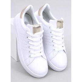 Zapatillas de mujer Helary BLANCO/ORO 5
