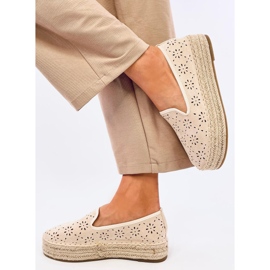 Alpargatas caladas Rigois beige 5