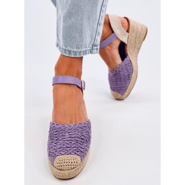 Morelli sandalias cuña alpargata LT.PURPLE violeta 1