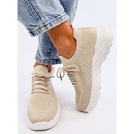 Jaussa Deportivas calcetín beige 1