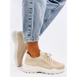 Jaussa Deportivas calcetín beige 3