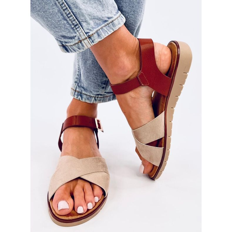 Sandalias mujer Canai Caqui beige 2