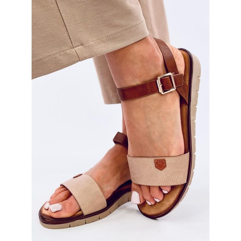 Sandalias mujer Almera Beige 2
