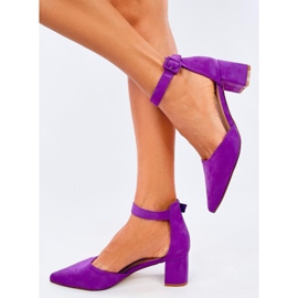 Salón Dacrem LT.PURPLE de tacón bajo violeta 2