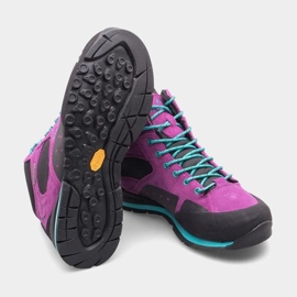 Zapatillas Bergson W Soira Mid Stx violeta 3