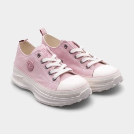 Zapatos Big Star W NN274129 rosado 2