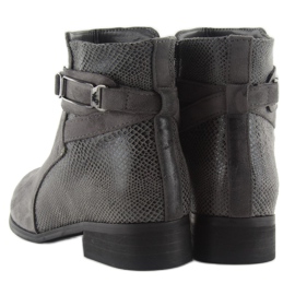 Botas Botas Jodhpur W148 gris 2