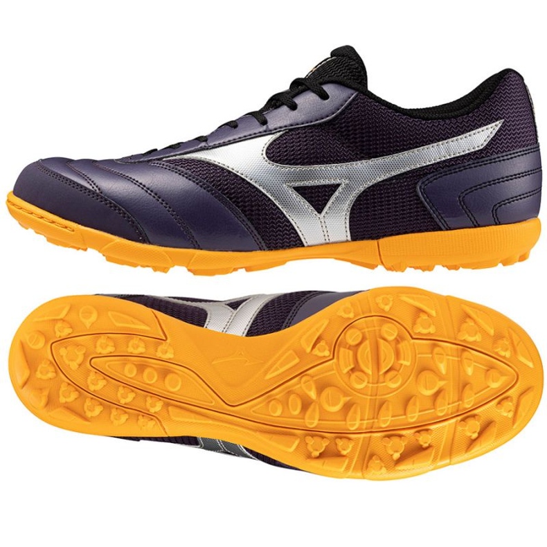 Zapatillas de fútbol Mizuno Morelia Sala Club Tf Q1GB240392 azul 1