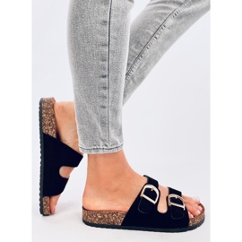 Chanclas Byrd de corcho negro 3