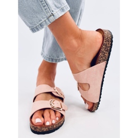 Scholki Byrd Zapatillas de corcho rosa rosado 2 Scholki Byrd Zapatillas de corcho rosa rosado 2