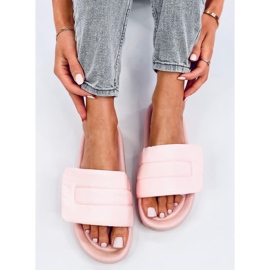 Pantuflas de nailon Cueto Rosa rosado 5