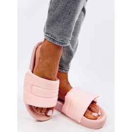 Pantuflas de nailon Cueto Rosa rosado 3