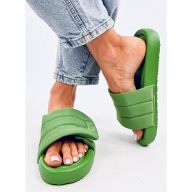 Chanclas nylon Cueto Verde 3