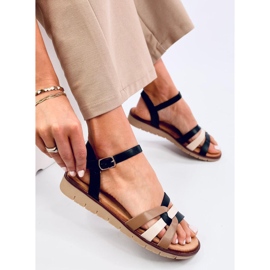 Sandalias mujer Freón Negro 4