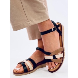 Sandalias mujer Freón Negro 2