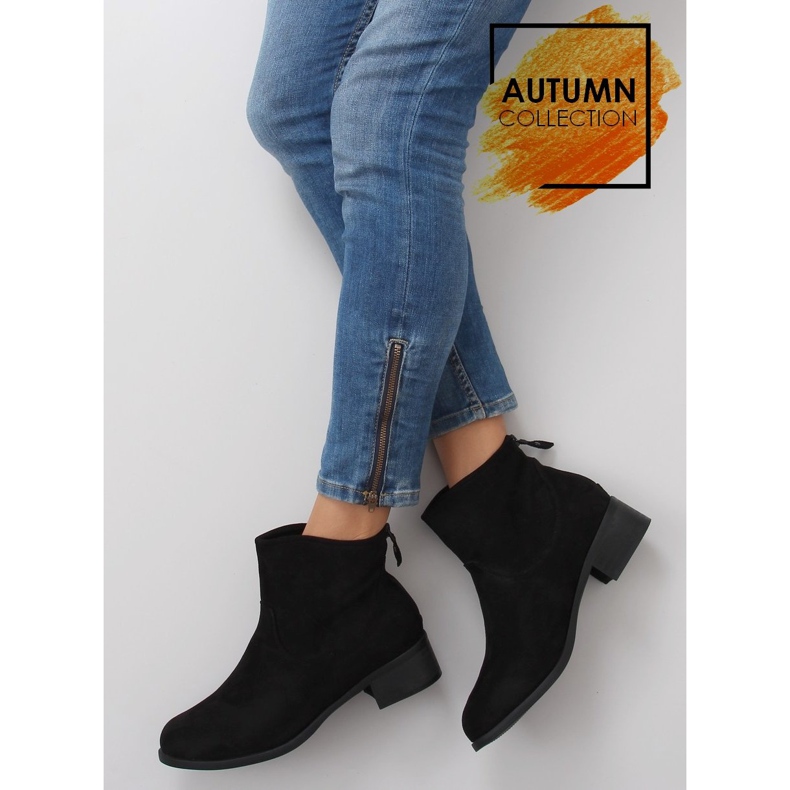 Botas Jodhpur negras ante negro w117 negro 1