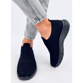Groppi zapatos estilo calcetín sin cordones Allblack negro 2