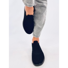 Groppi zapatos estilo calcetín sin cordones Allblack negro 1