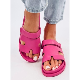 Pantuflas de mujer Tawny Peach rosado 1