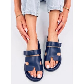 Pantuflas Mujer Azul Tawny 4