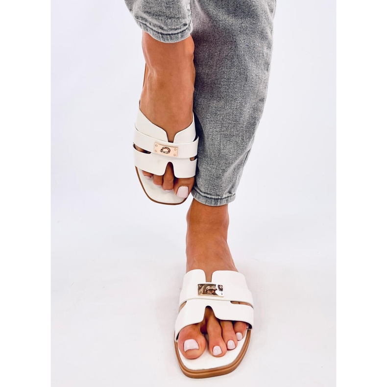Chanclas de mujer Daudi Blanco 1