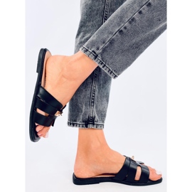 Chanclas de mujer Daudi Negro 2