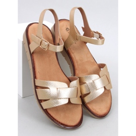 Sandalias mujer Capilla Oro dorado 5
