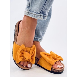 Babucha Corcho Kiara Amarillo 2