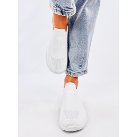 Zapatillas deportivas Fourny calcetín blanco 1