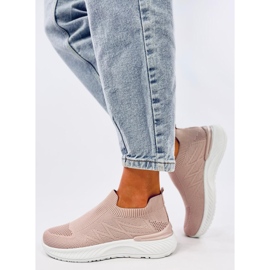 Deportivas calcetín Fourny Rosa rosado 3