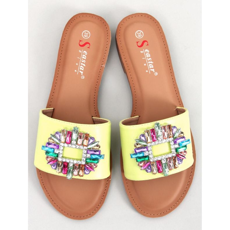 Chanclas de piedra de color verde Lowell 1