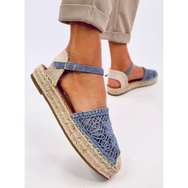 Premat Denim Sandalias alpargatas caladas Azul 3