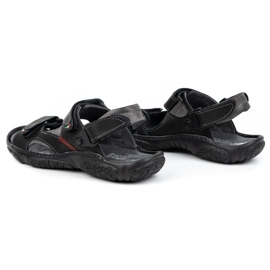 Mateos Sandalias hombre de piel para el conductor 362MA negro 5 Mateos Sandalias hombre de piel para el conductor 362MA negro 5