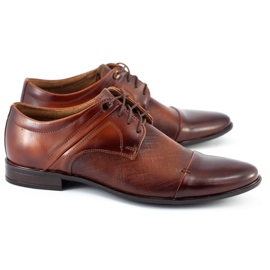 Olivier Zapatos formales hombre 710 marrón 2