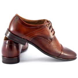 Olivier Zapatos formales hombre 710 marrón 4