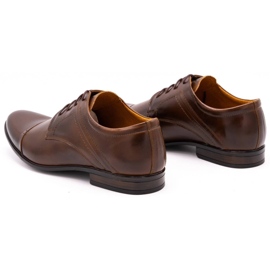 Olivier Zapatos para hombres 711act marrón 4