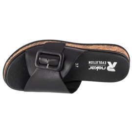 Chanclas Rieker Flip-Flops W W0803-00 negro 2